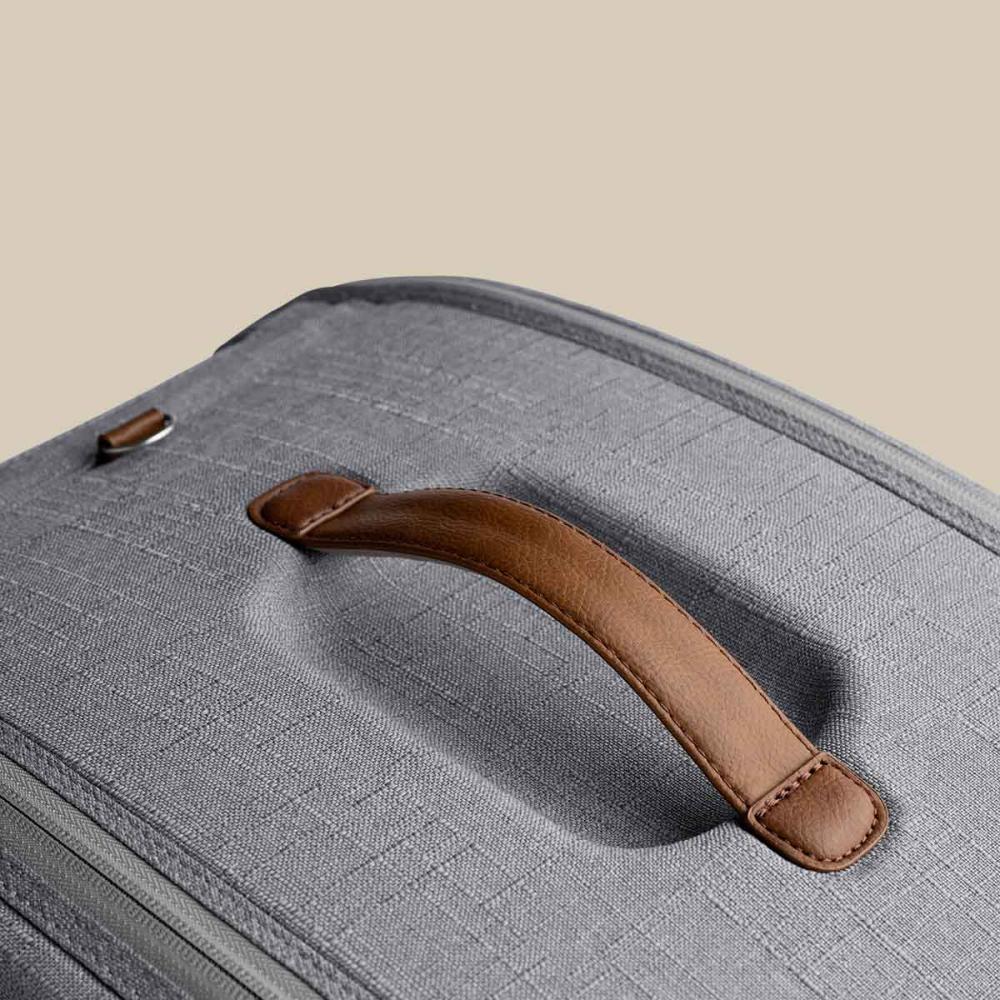 Vegan leather handle