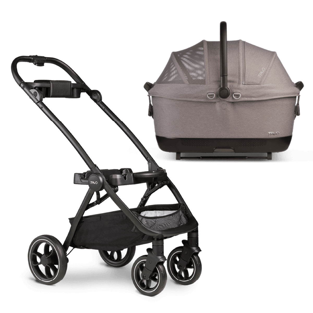 Maeve iso6X + Roscoe Travel System | Tavo Pets | Tavo Pets