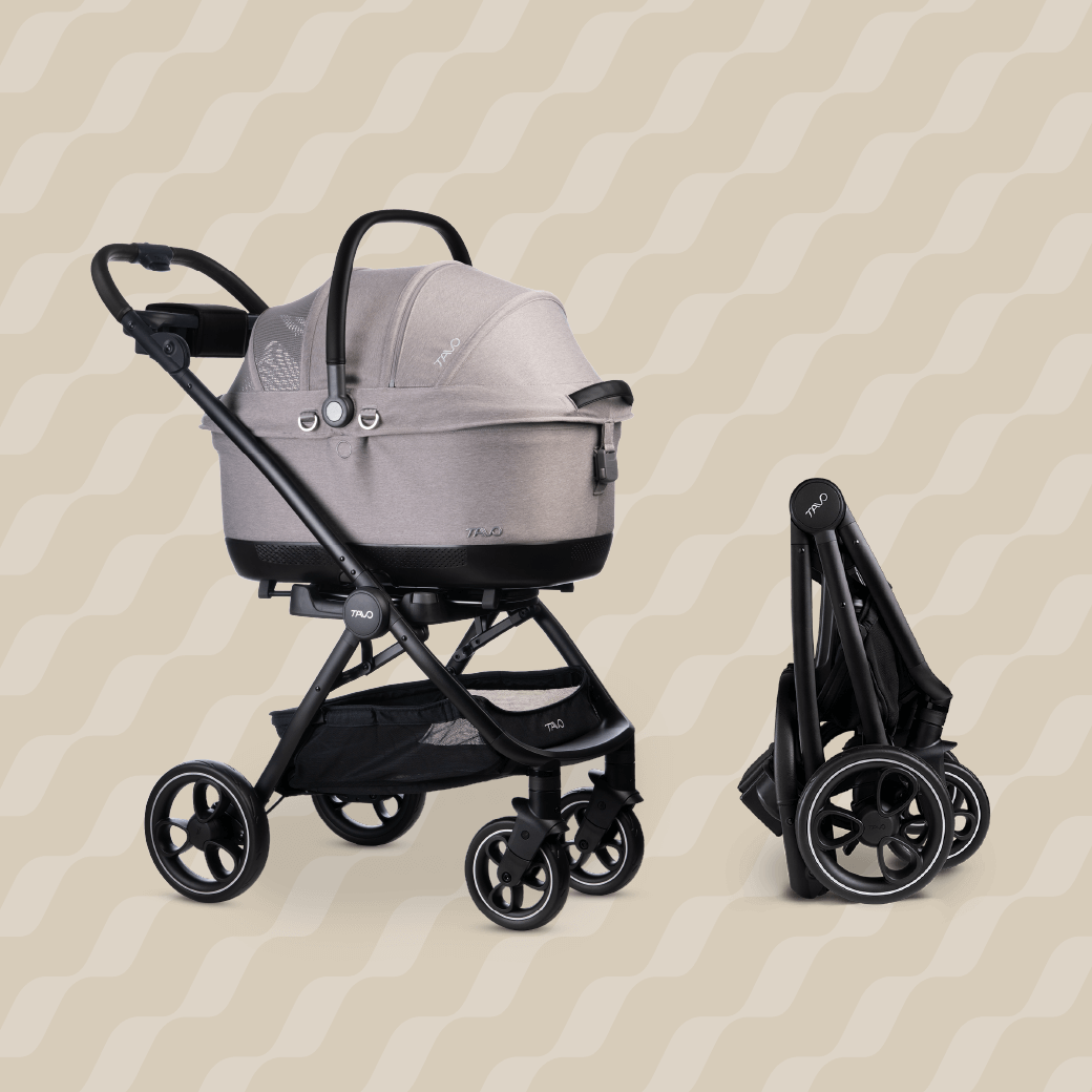 Maeve iso + Roscoe Travel System | Tavo Pets